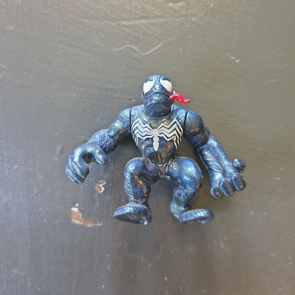 Marvel Super Hero Squad Venom Action Figure 2006 Hasbro Dark Blue Metallic Toy